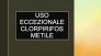USO ECCEZIONALE CLORPIRIFOS METILE