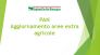 PAN Aggiornamento aree extra agricole
