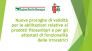 Proroghe validità per patentini e irroratrici
